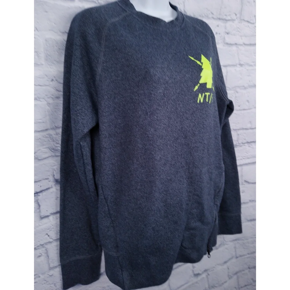 Vintage Nike Track and Field Tree Side Zip Sweatshirt S - Picture 2 of 6